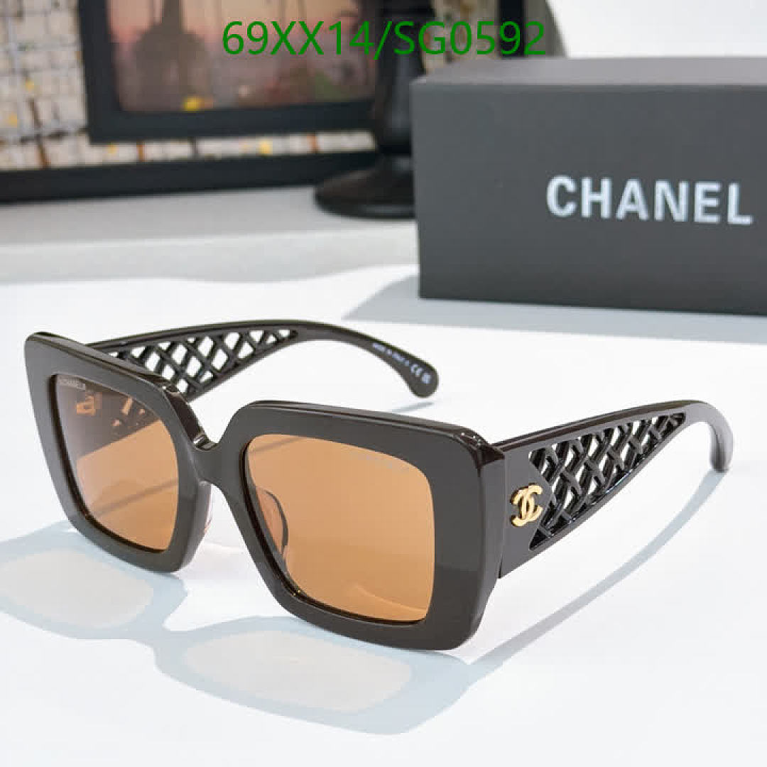 Chanel-Glasses Code: SG0592 $: 69USD