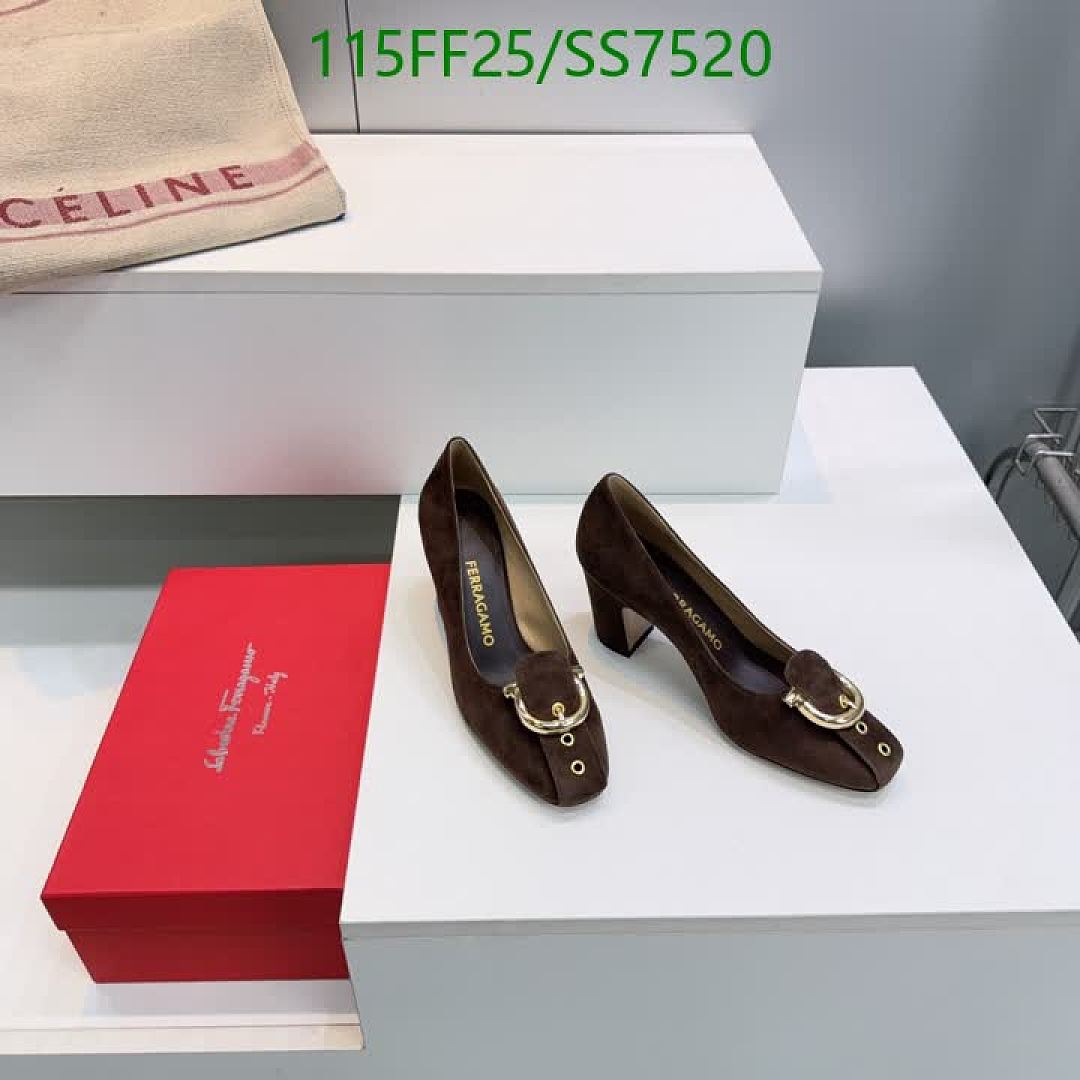 Ferragamo-Women Shoes Code: SS7520 $: 115USD