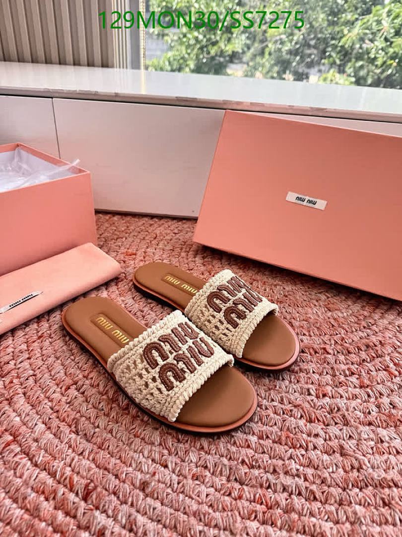 Miu Miu-Women Shoes Code: SS7275 $: 129USD