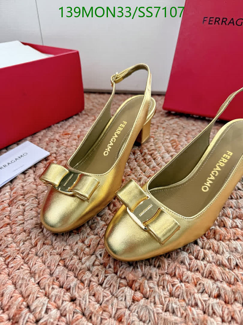 Ferragamo-Women Shoes Code: SS7107 $: 139USD