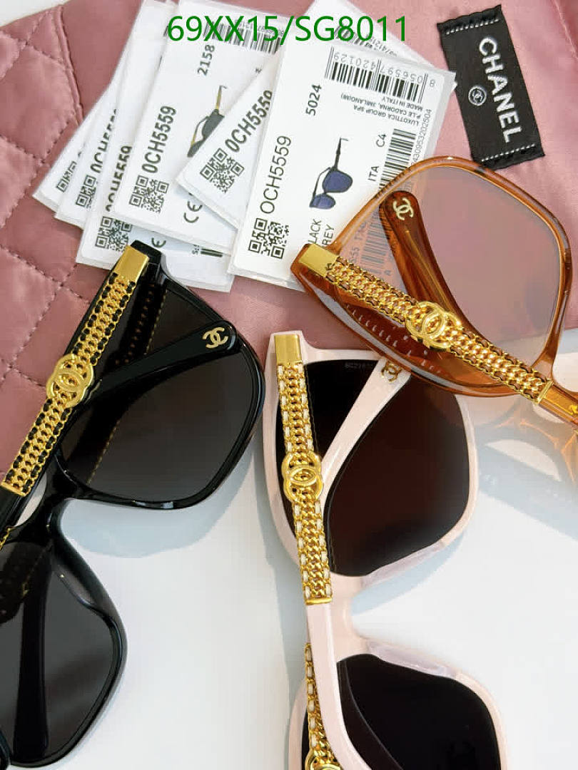 Chanel-Glasses Code: SG8011 $: 69USD