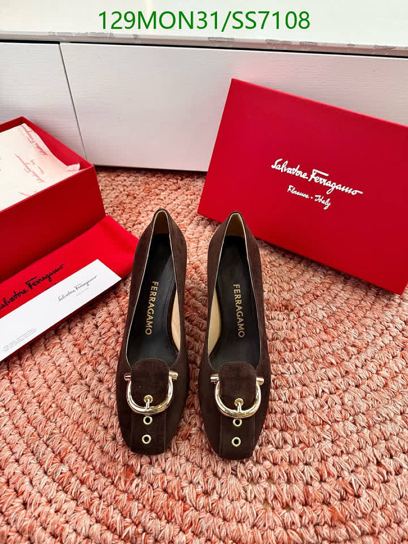 Ferragamo-Women Shoes Code: SS7108 $: 129USD