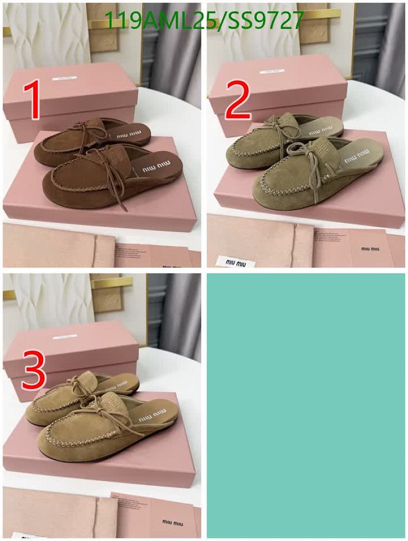 Miu Miu-Women Shoes Code: SS9727 $: 119USD
