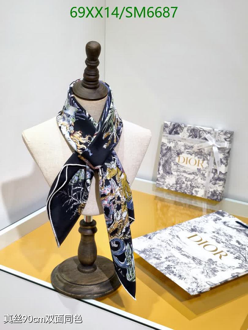 Dior-Scarf Code: SM6687 $: 69USD