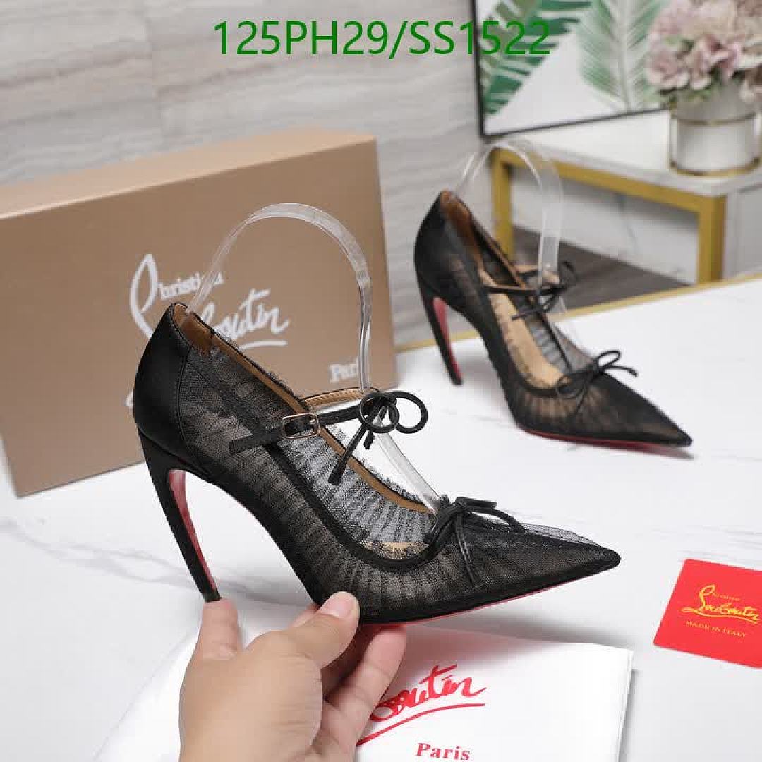 Christian Louboutin-Women Shoes Code: SS1522 $: 125USD