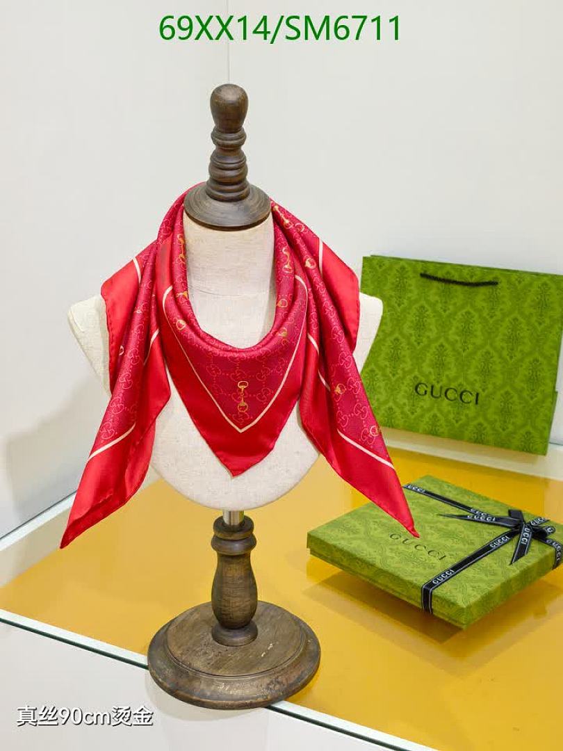 Gucci-Scarf Code: SM6711 $: 69USD