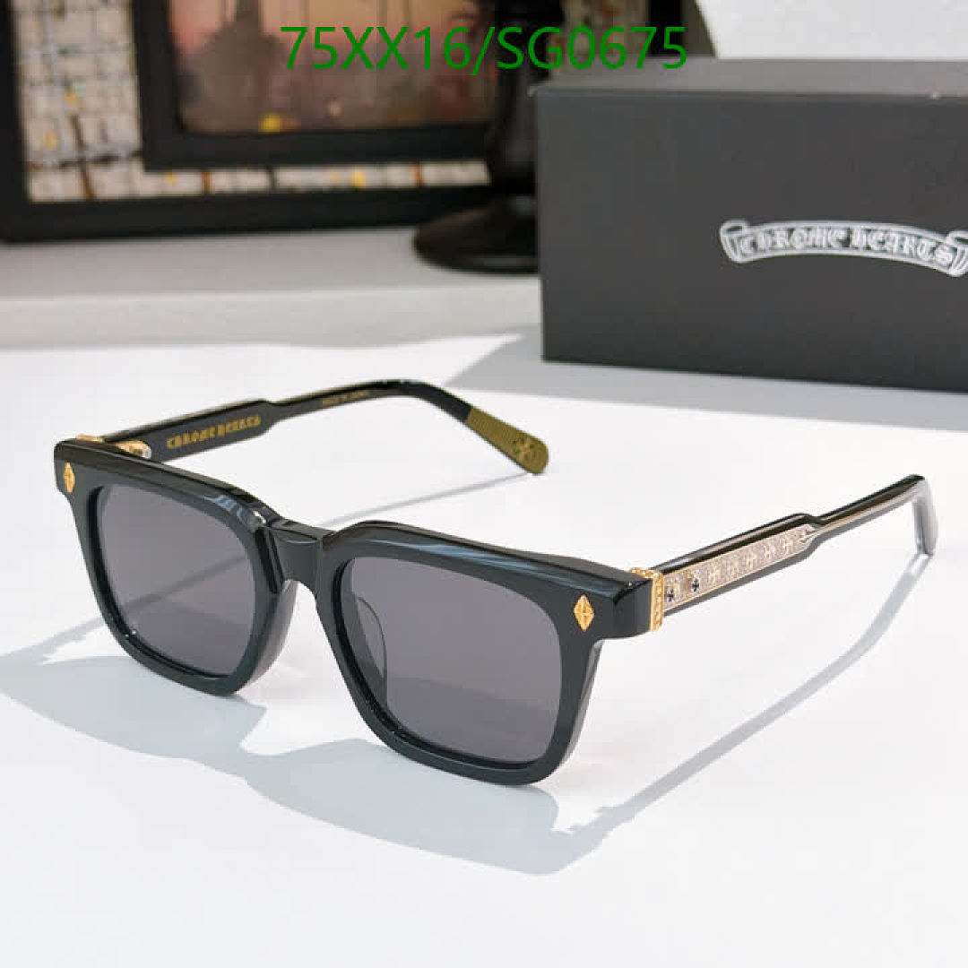 Chrome Hearts-Glasses Code: SG0675 $: 75USD