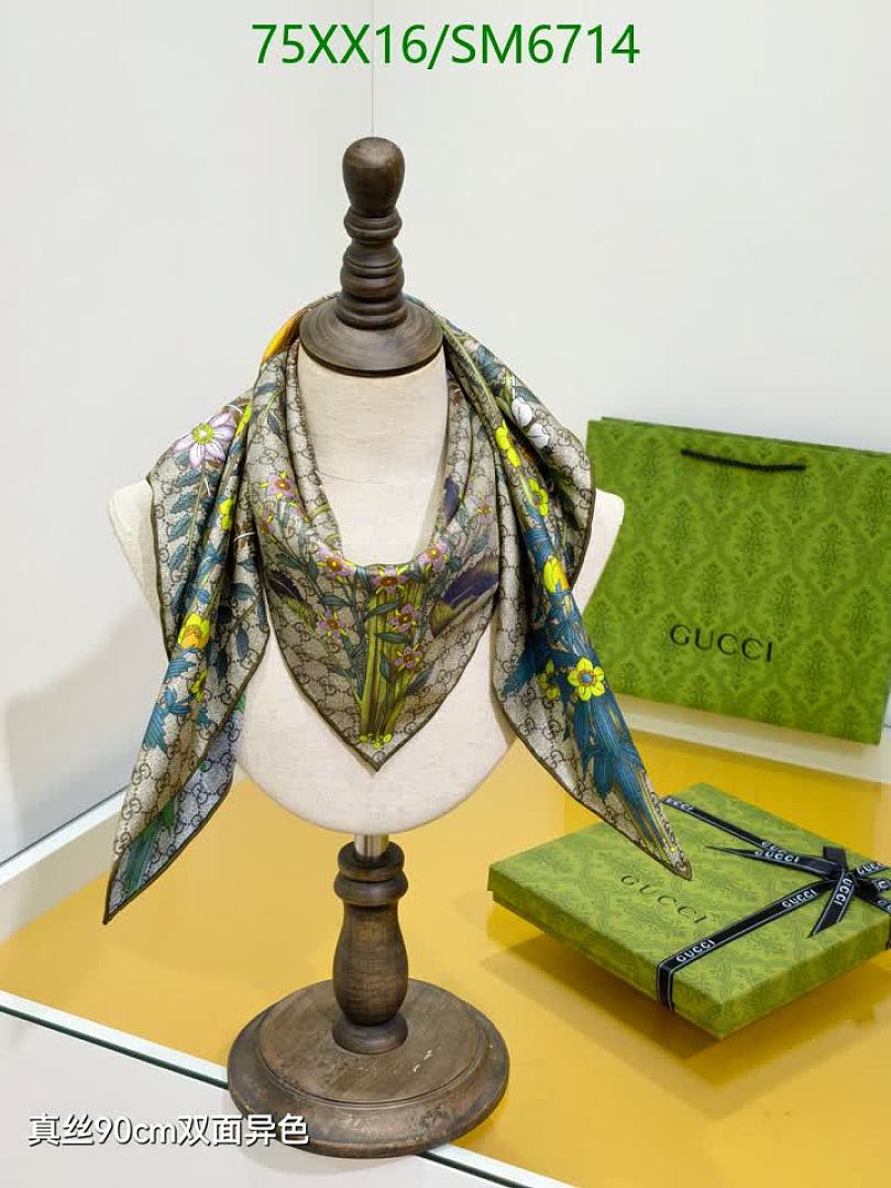 Gucci-Scarf Code: SM6714 $: 75USD