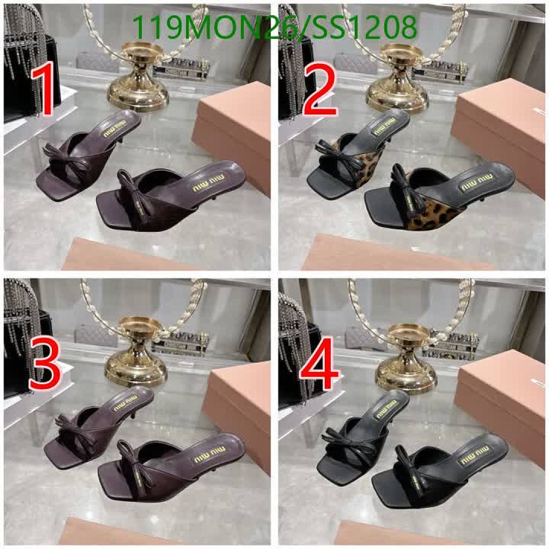 Miu Miu-Women Shoes Code: SS1208 $: 119USD