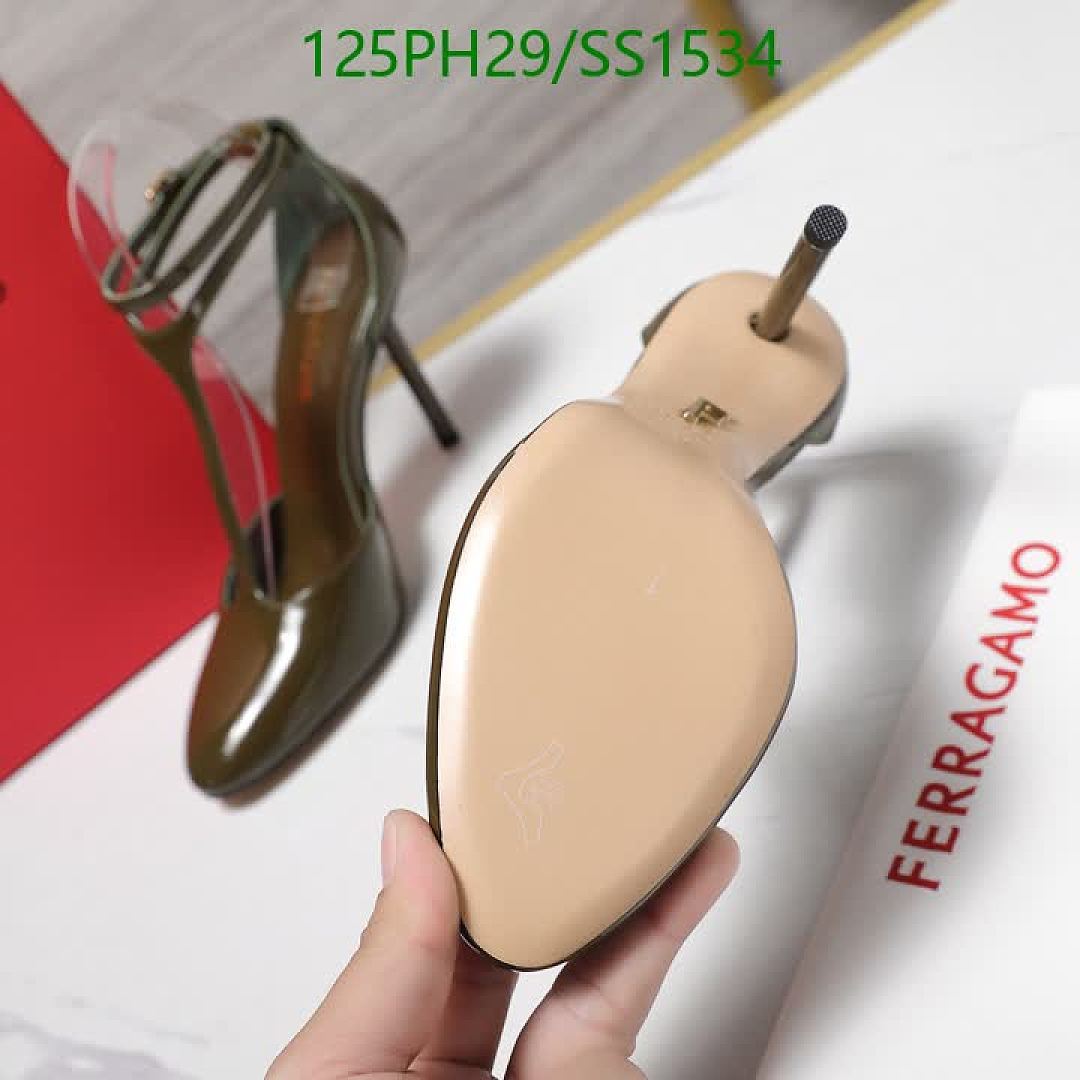 Ferragamo-Women Shoes Code: SS1534 $: 125USD