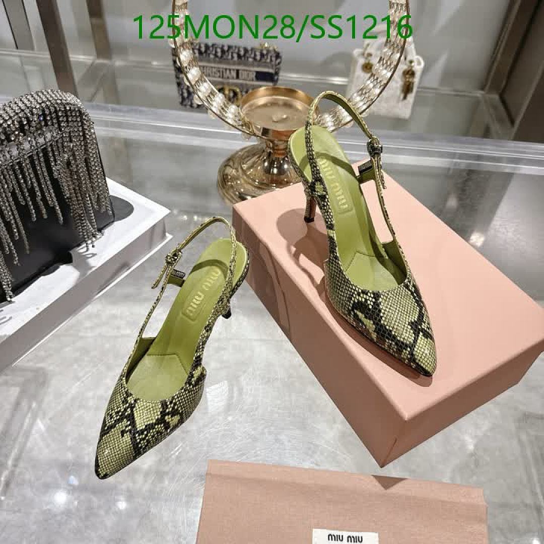 Miu Miu-Women Shoes Code: SS1216 $: 125USD