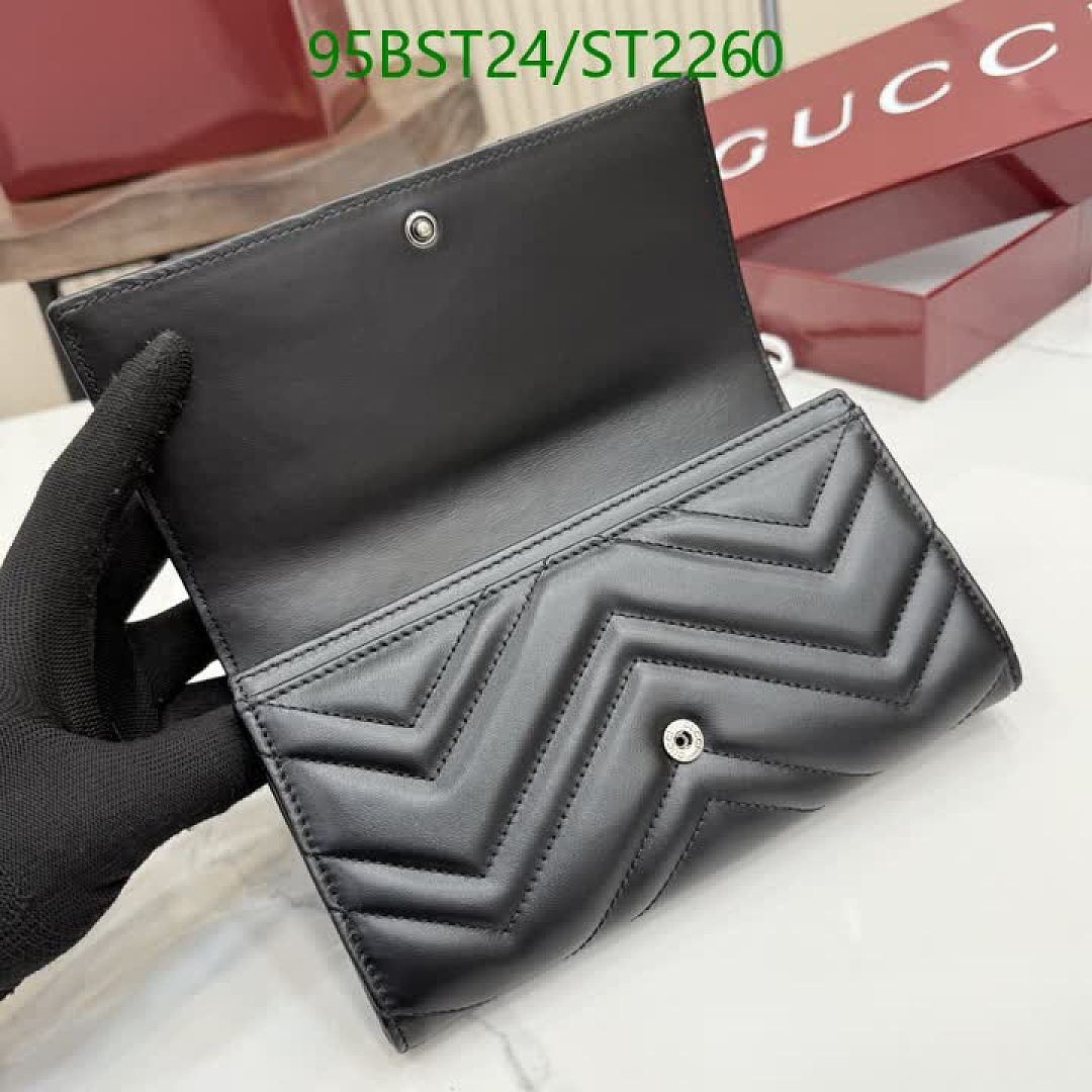 Gucci-Wallet Mirror Quality Code: ST2260 $: 95USD