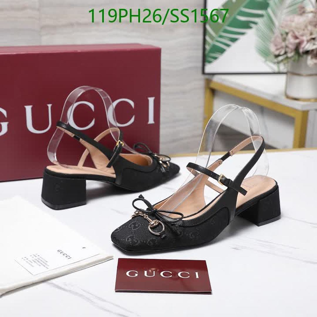 Gucci-Women Shoes Code: SS1567 $: 119USD