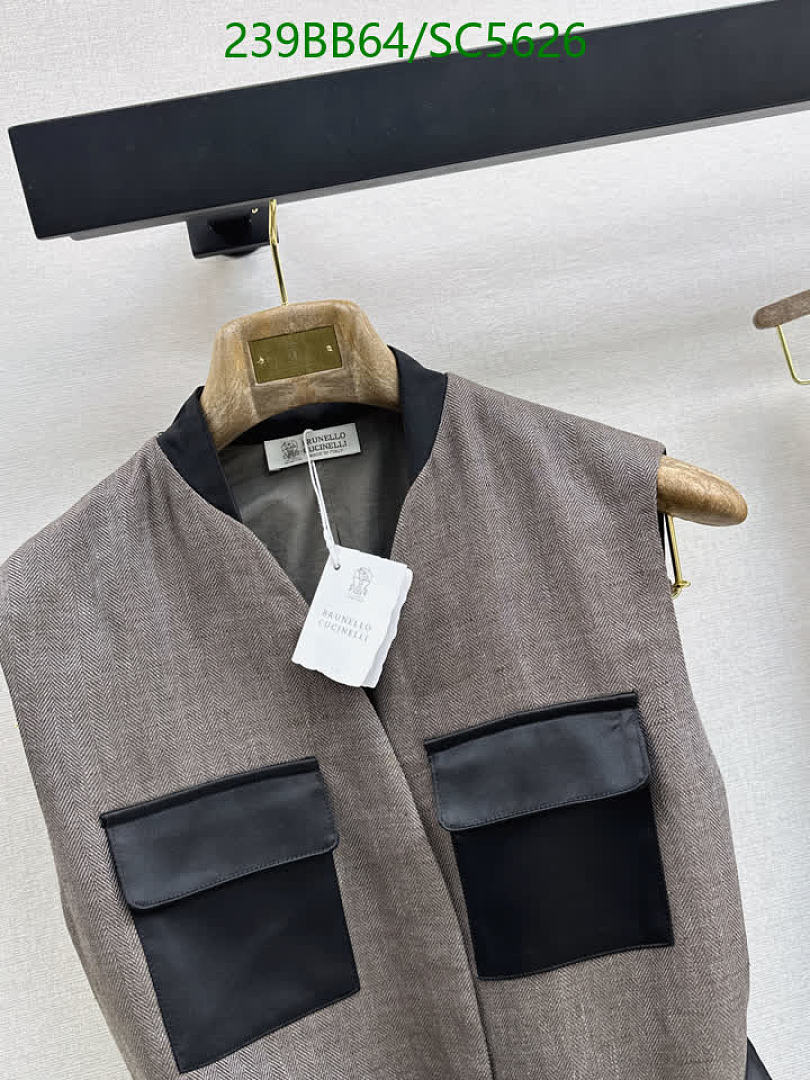 Brunello Cucinelli-Clothing Code: SC5626 $: 239USD