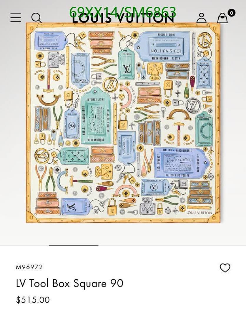 LV-Scarf Code: SM6863 $: 69USD
