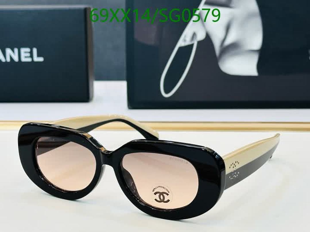 Chanel-Glasses Code: SG0579 $: 69USD