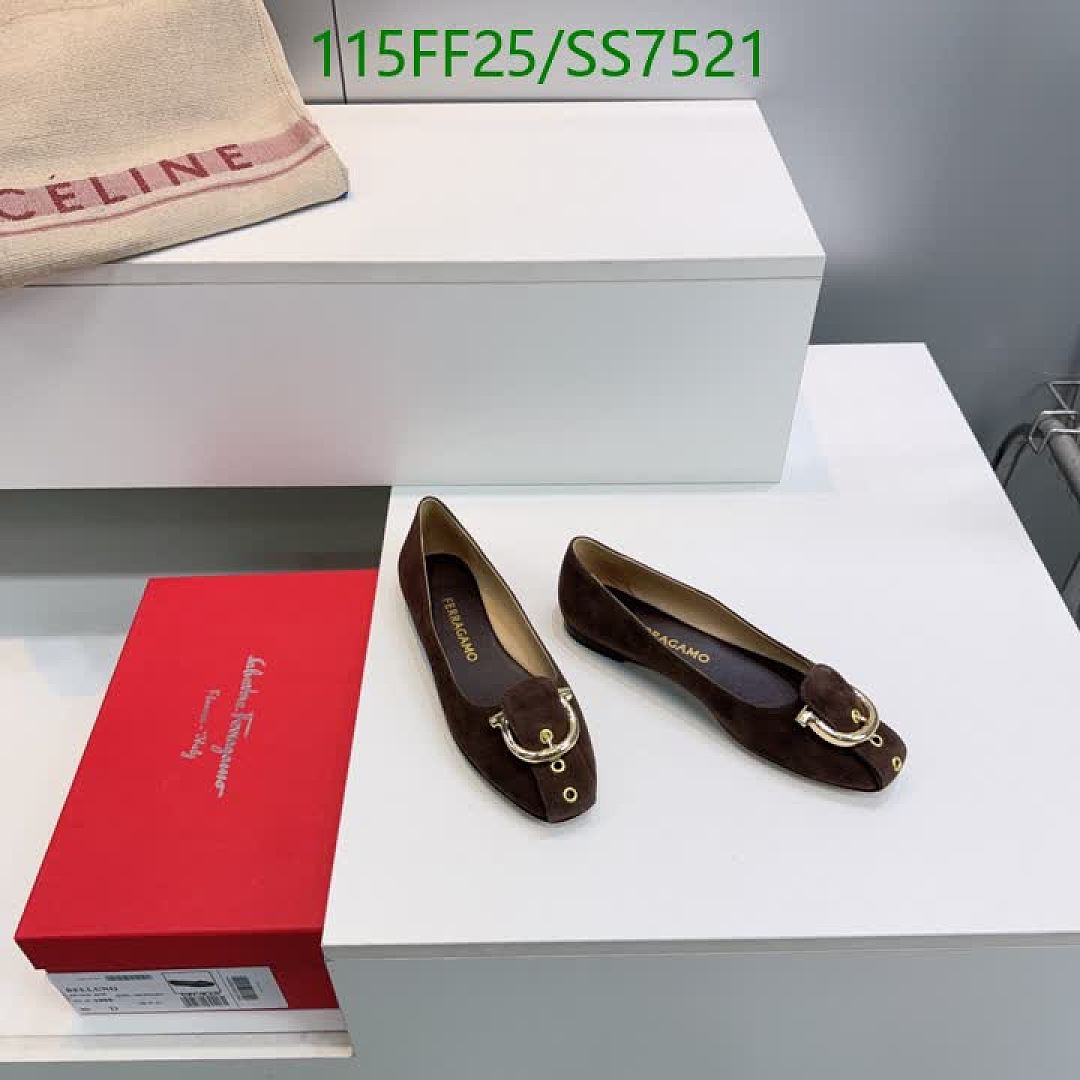 Ferragamo-Women Shoes Code: SS7521 $: 115USD