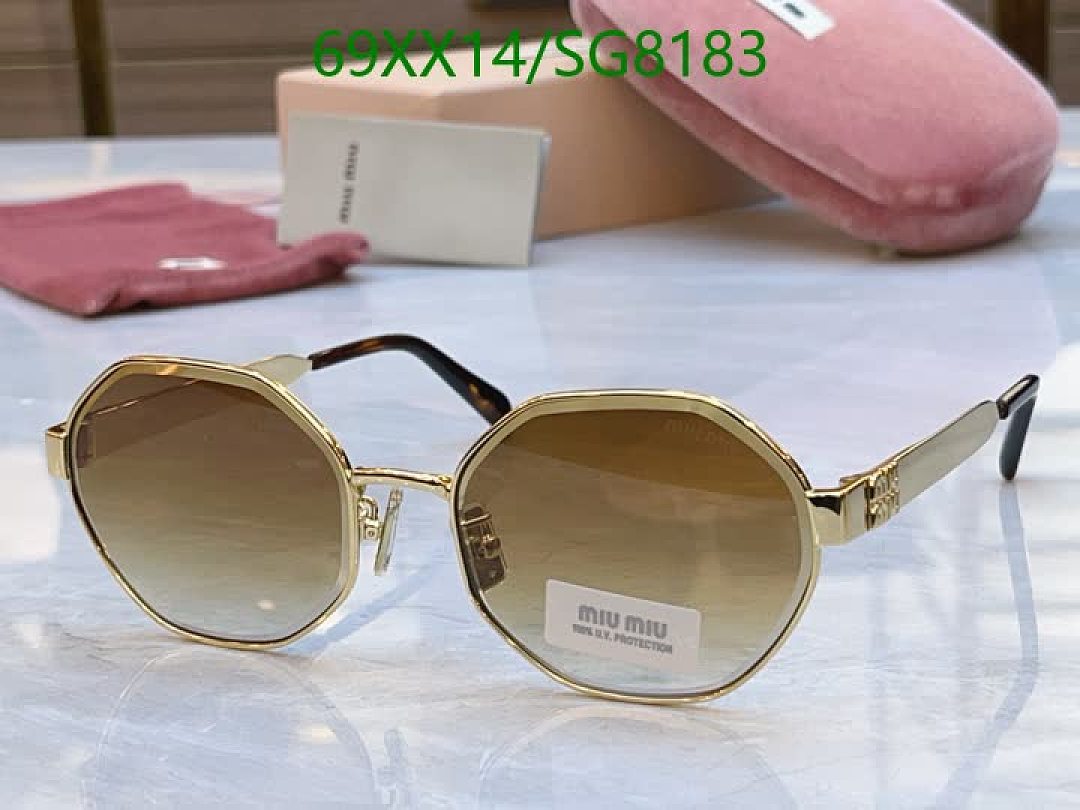Miu Miu-Glasses Code: SG8183 $: 69USD
