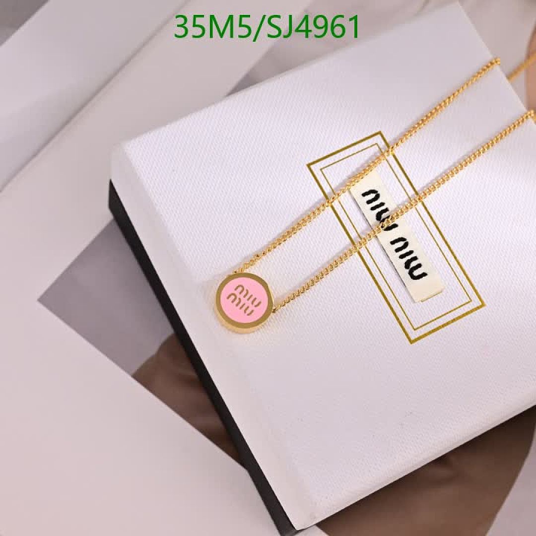 Miu Miu-Jewelry Code: SJ4961 $: 35USD