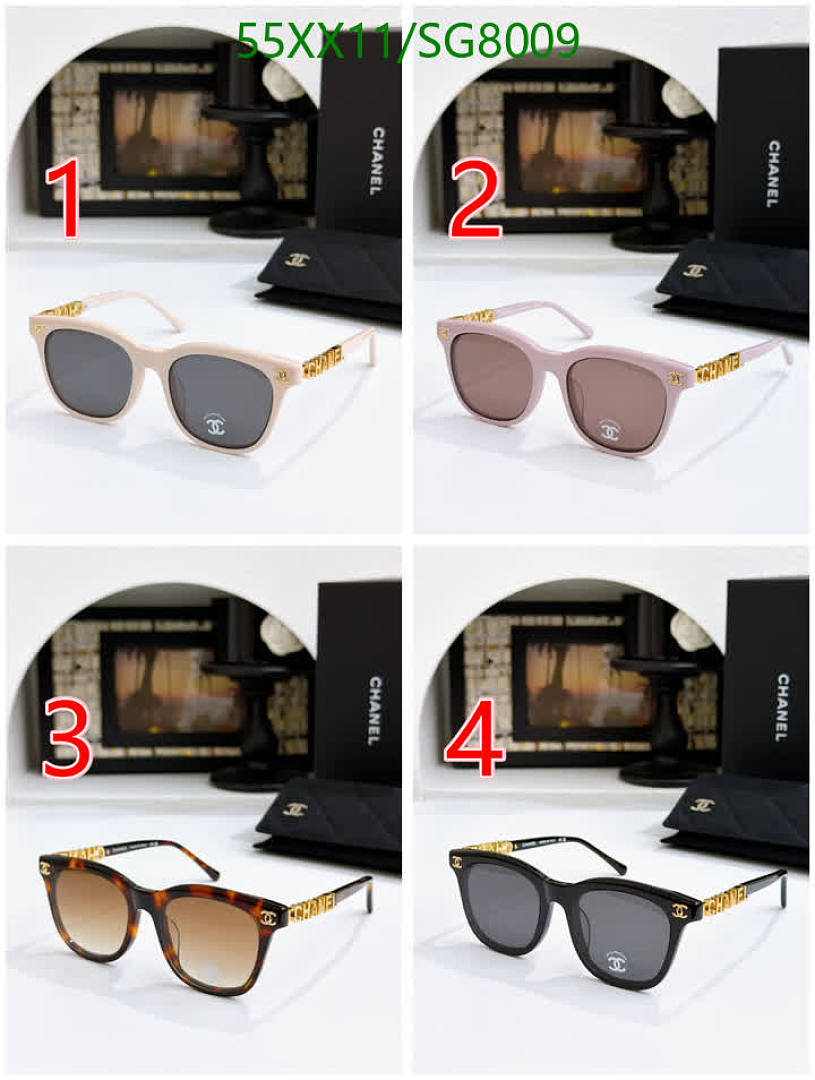 Chanel-Glasses Code: SG8009 $: 55USD