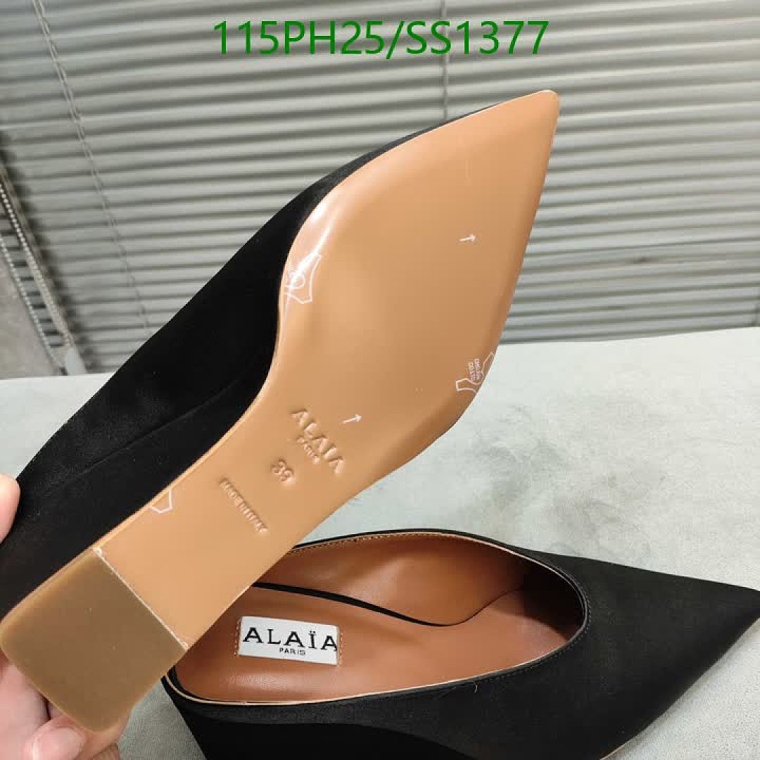 Alaia-Women Shoes Code: SS1377 $: 115USD