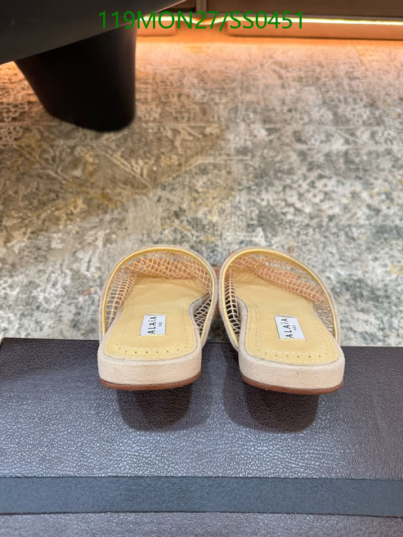 Alaia-Women Shoes Code: SS0451 $: 119USD