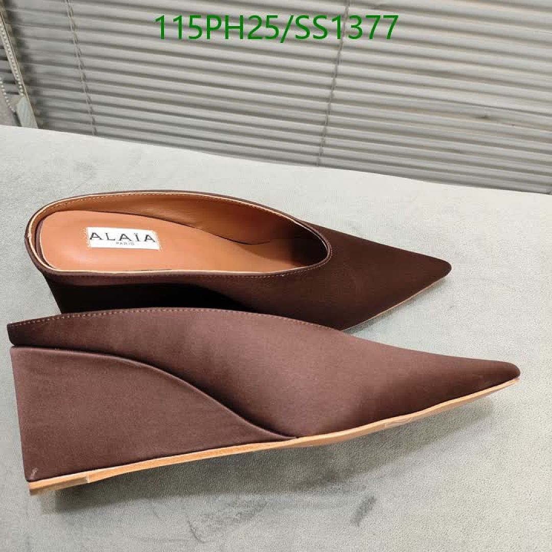 Alaia-Women Shoes Code: SS1377 $: 115USD