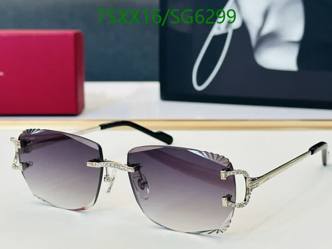 Cartier-Glasses Code: SG6299 $: 75USD