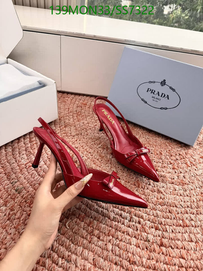 Prada-Women Shoes Code: SS7322 $: 139USD