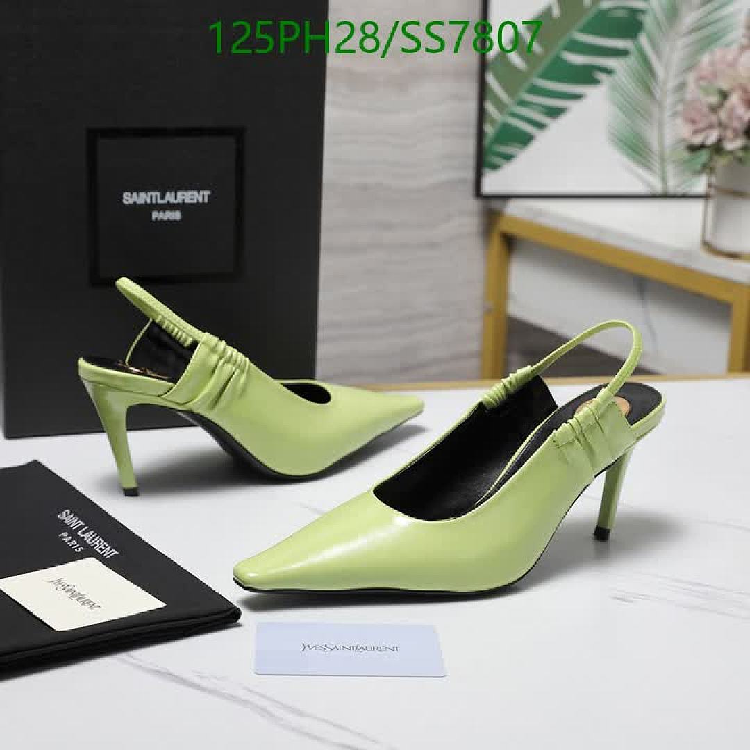YSL-Women Shoes Code: SS7807 $: 125USD