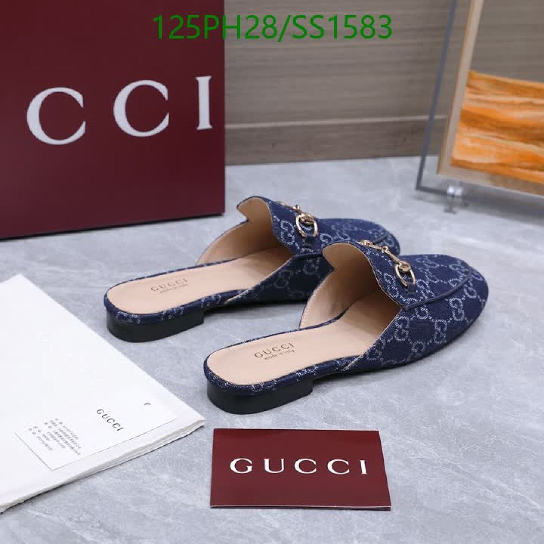 Gucci-Women Shoes Code: SS1583 $: 125USD