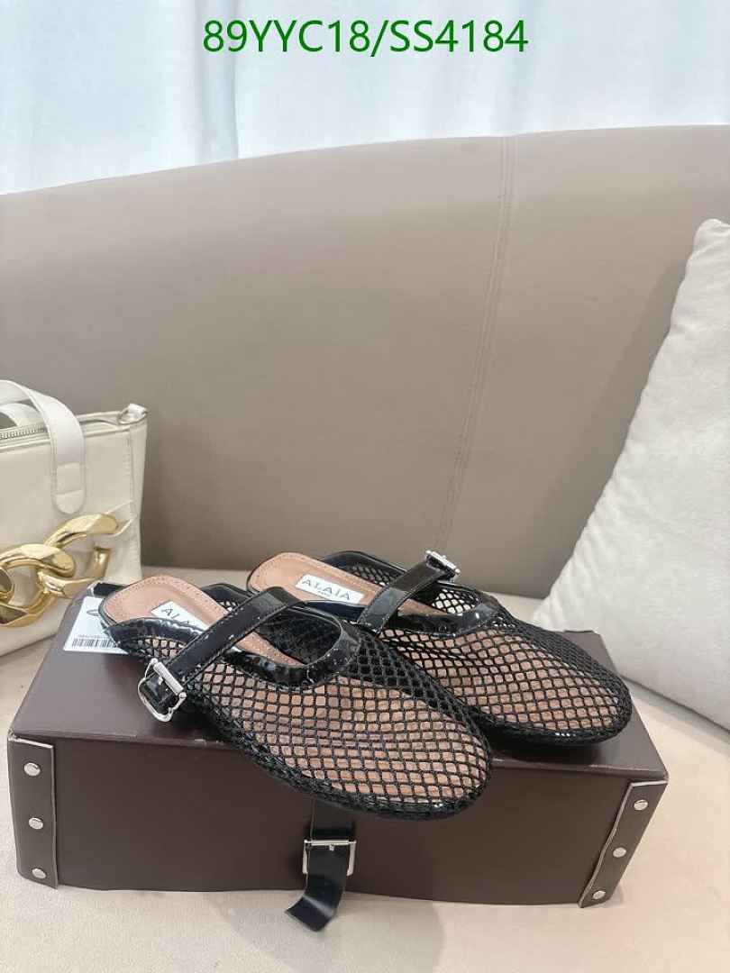 Alaia-Women Shoes Code: SS4184 $: 89USD