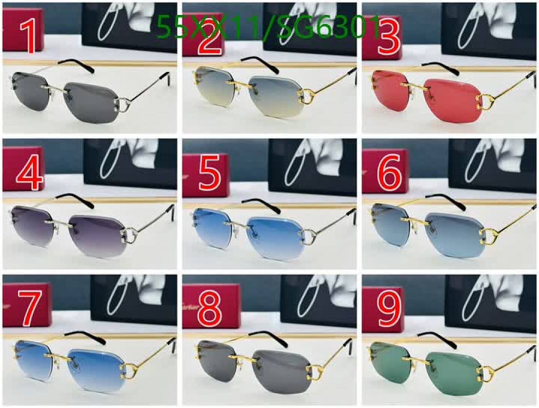 Cartier-Glasses Code: SG6301 $: 55USD