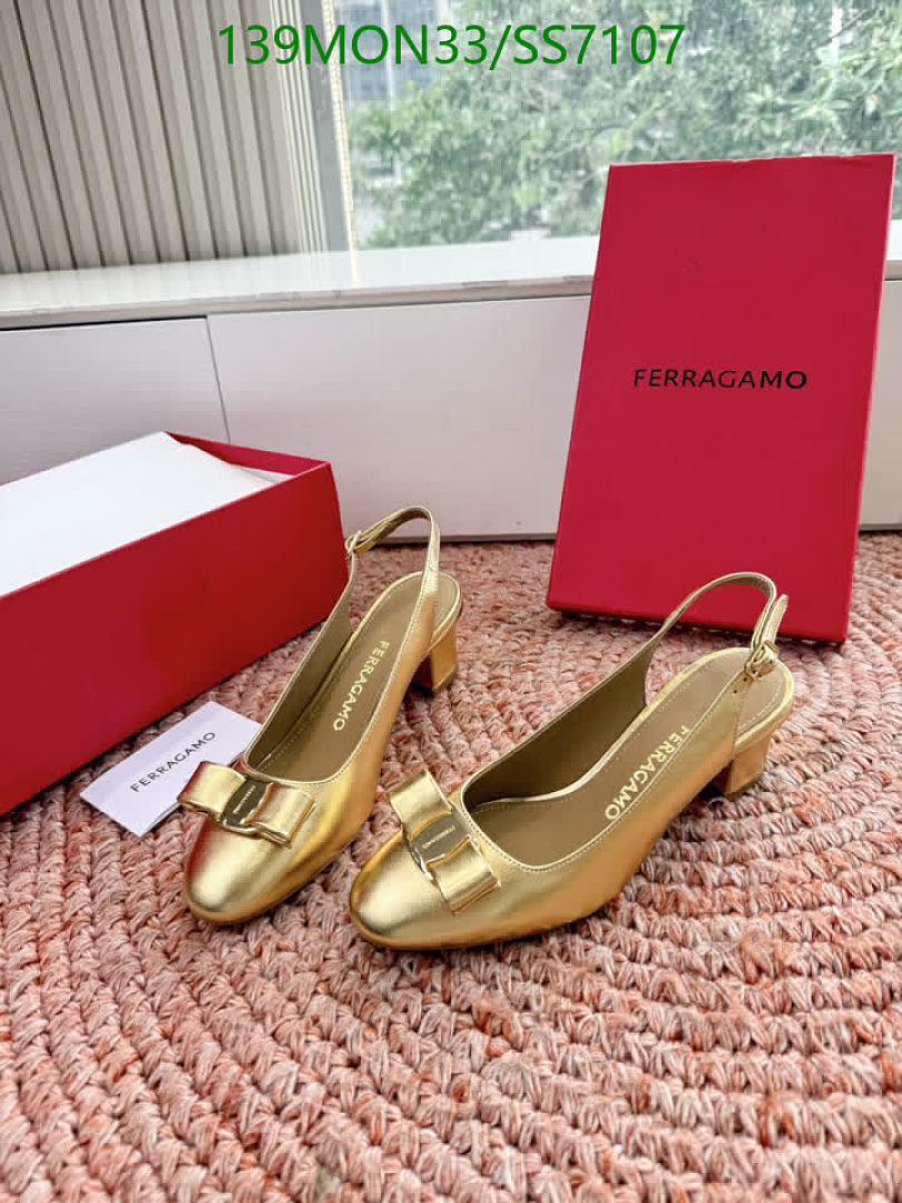 Ferragamo-Women Shoes Code: SS7107 $: 139USD