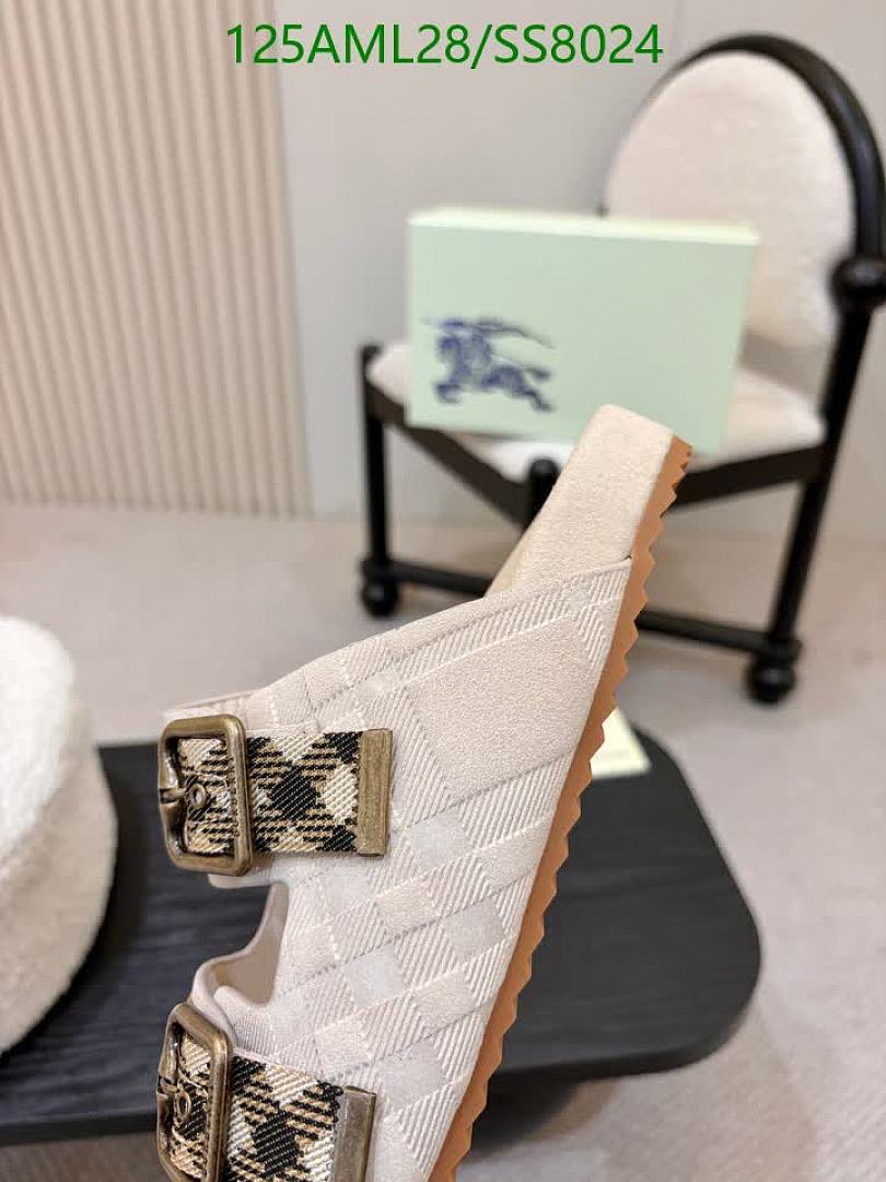 Burberry-Women Shoes Code: SS8024 $: 125USD