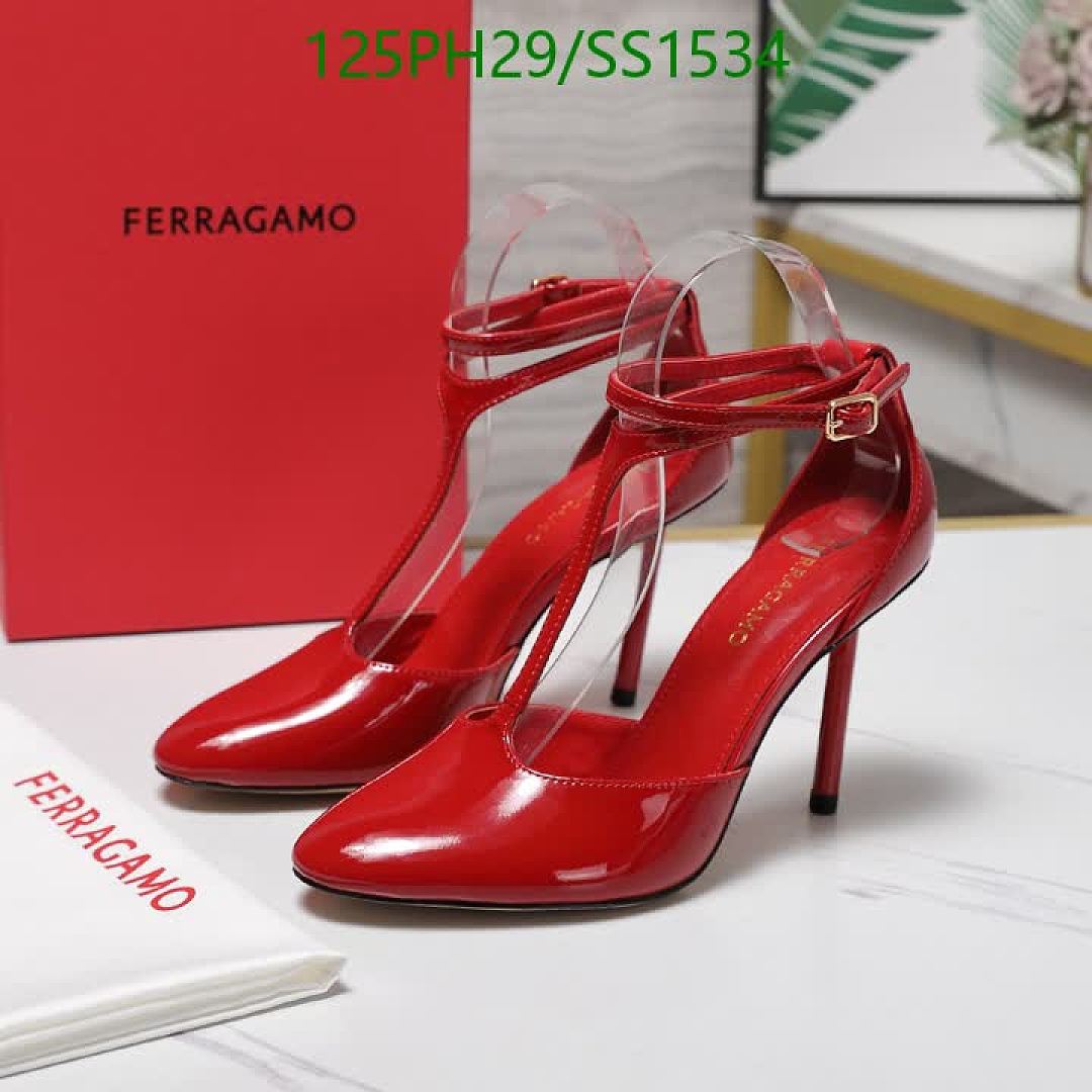 Ferragamo-Women Shoes Code: SS1534 $: 125USD