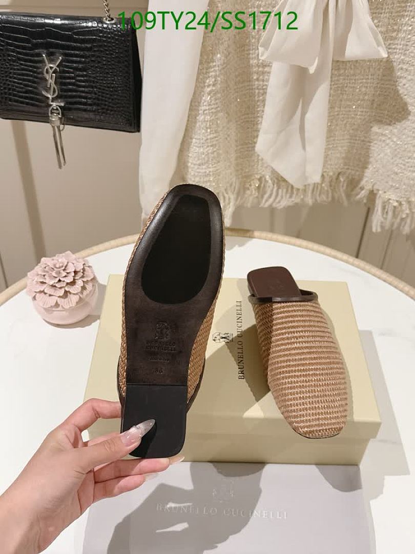 Brunello Cucinelli-Women Shoes Code: SS1712 $: 109USD