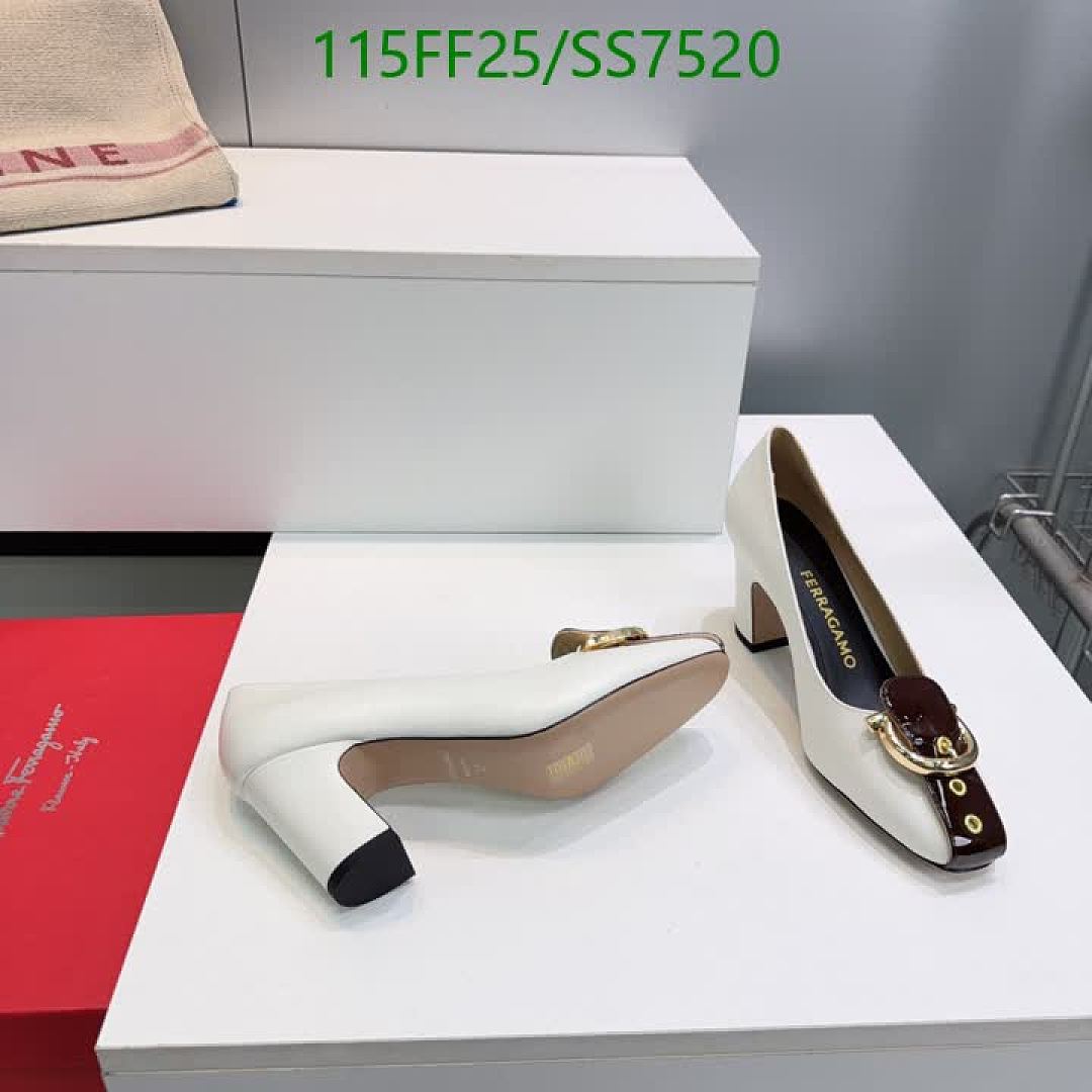 Ferragamo-Women Shoes Code: SS7520 $: 115USD