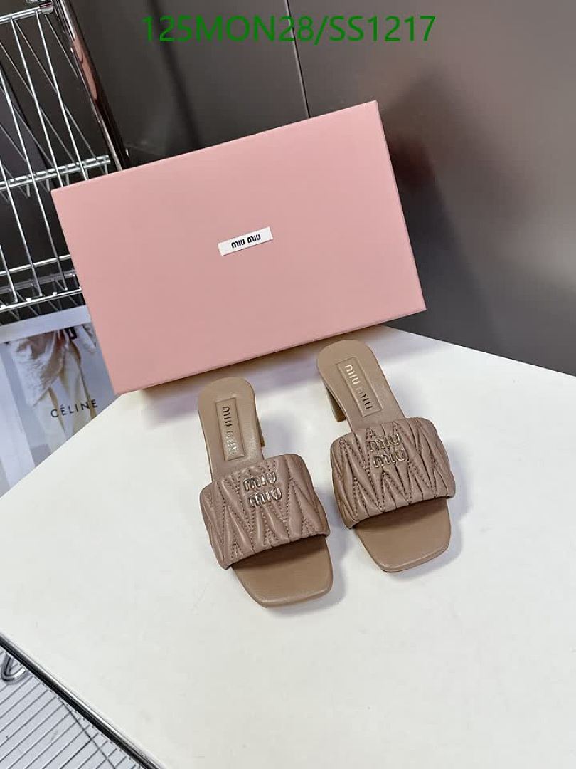 Miu Miu-Women Shoes Code: SS1217 $: 125USD
