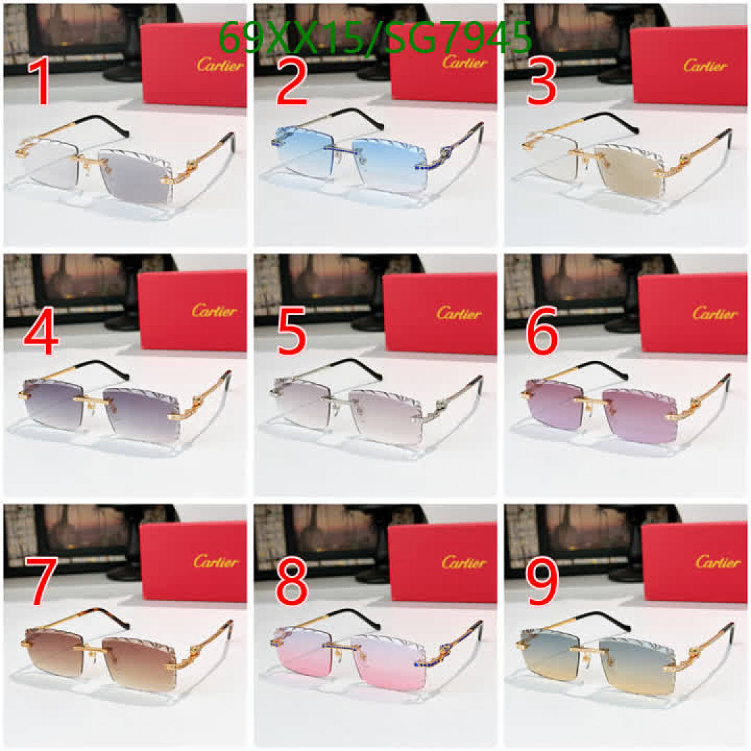 Cartier-Glasses Code: SG7945 $: 69USD