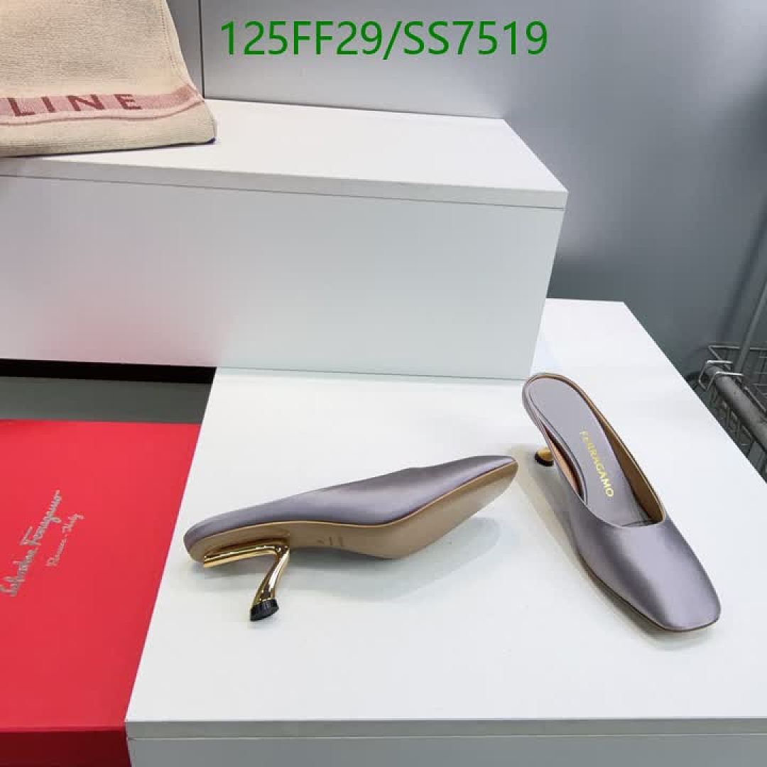 Ferragamo-Women Shoes Code: SS7519 $: 125USD