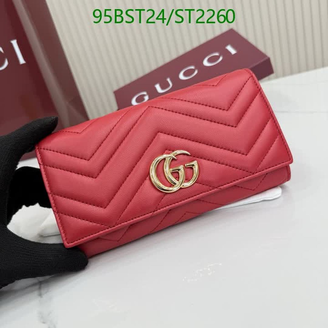 Gucci-Wallet Mirror Quality Code: ST2260 $: 95USD