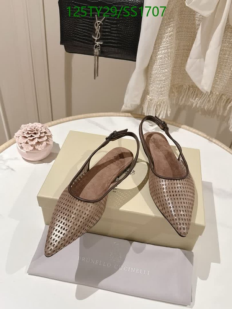 Brunello Cucinelli-Women Shoes Code: SS1707 $: 125USD