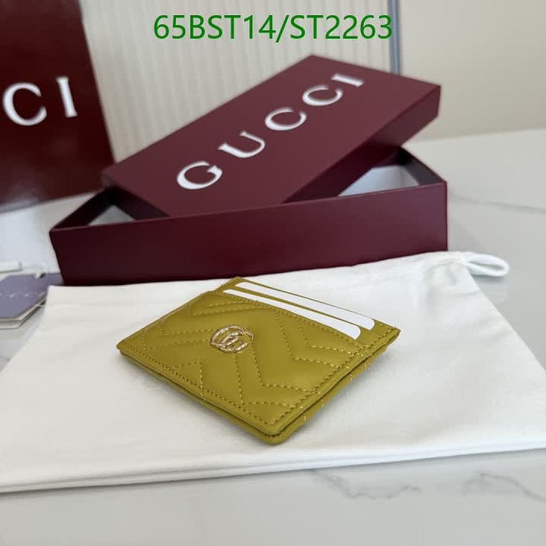Gucci-Wallet Mirror Quality Code: ST2263 $: 65USD