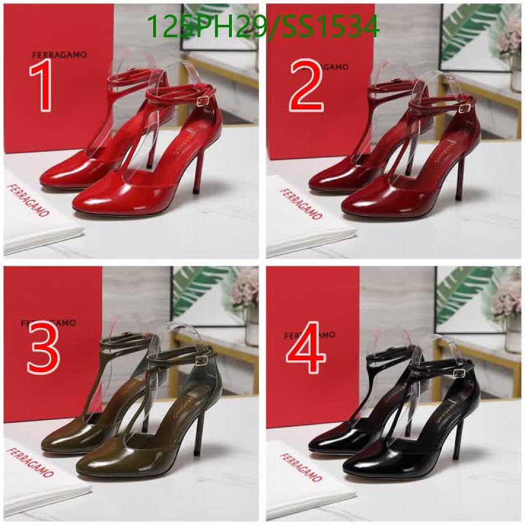 Ferragamo-Women Shoes Code: SS1534 $: 125USD