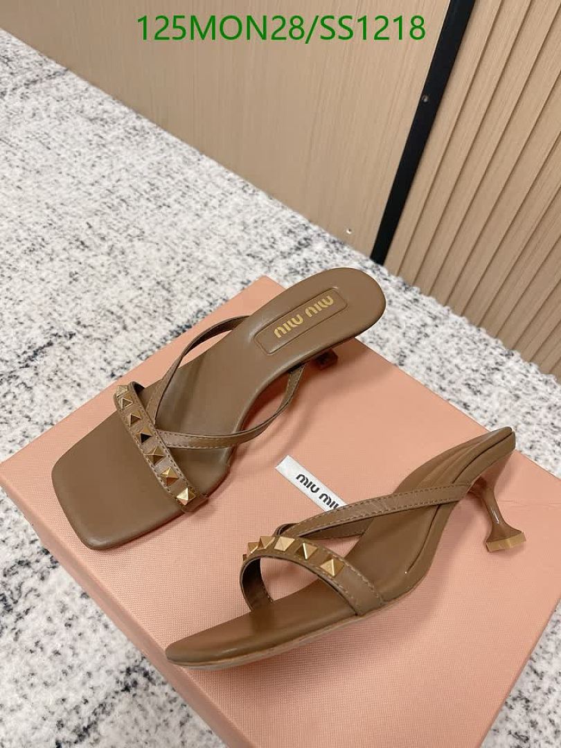 Miu Miu-Women Shoes Code: SS1218 $: 125USD