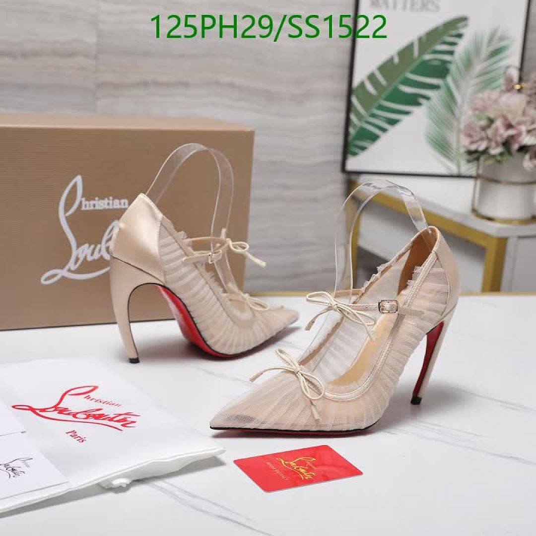 Christian Louboutin-Women Shoes Code: SS1522 $: 125USD