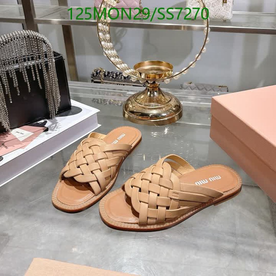 Miu Miu-Women Shoes Code: SS7270 $: 125USD
