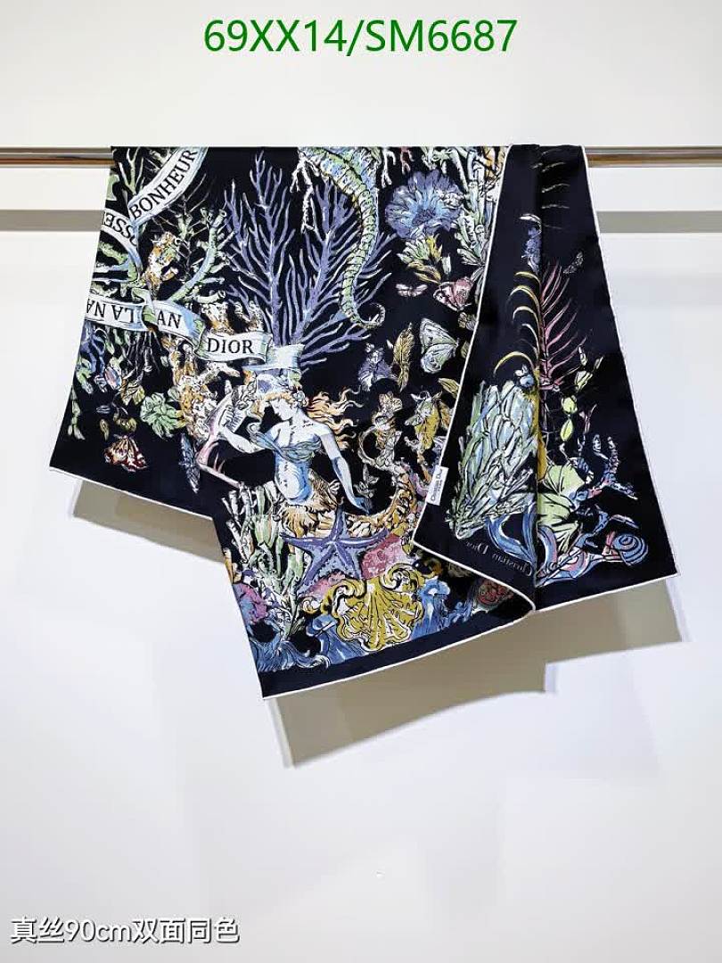 Dior-Scarf Code: SM6687 $: 69USD