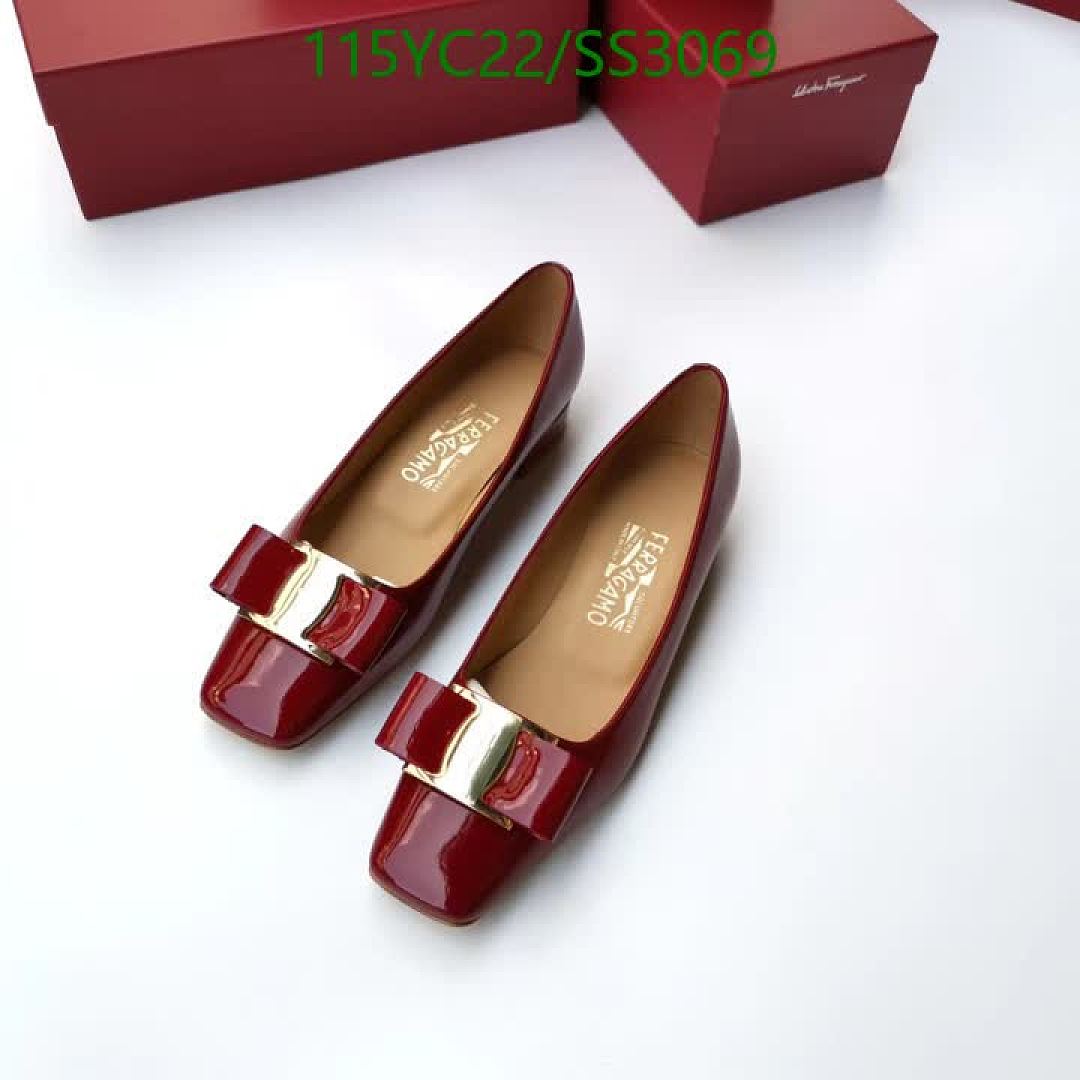 Ferragamo-Women Shoes Code: SS3069 $: 115USD